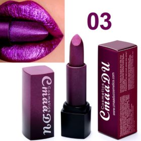 METALLIC WATERPROOF LASTING LIPSTICK