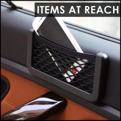 Car Seat Back Storage Net