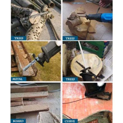 Electric Drill Reciprocating Saw Set