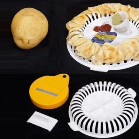 Microwave Potato Vegetable Chip Maker Set