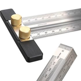 Two Shapes Precision Woodworking Ruler