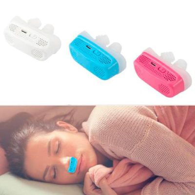 Micro CPAP Anti Snoring Electronic Device