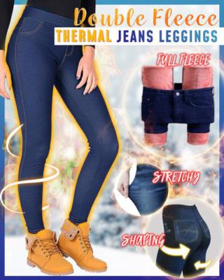 Double Fleece Thermal Jeggings