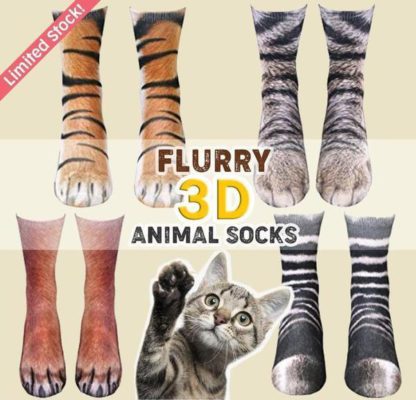 Animal Paw Socks