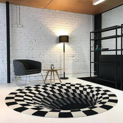 The Vortex Illusion Rug