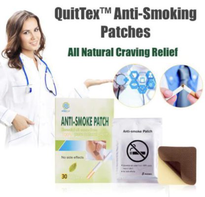  QuitTex All Natural Quit Smoking Patches,Quittex anti smoking patches