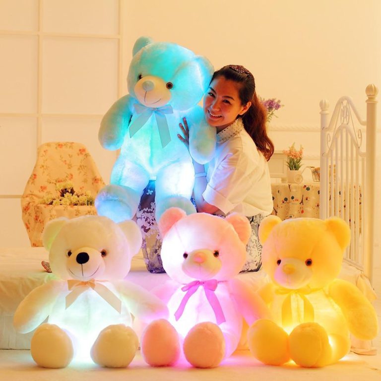 teddy bear with light up eyes