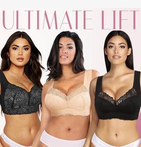 Seamless Lacey Lifting Bra