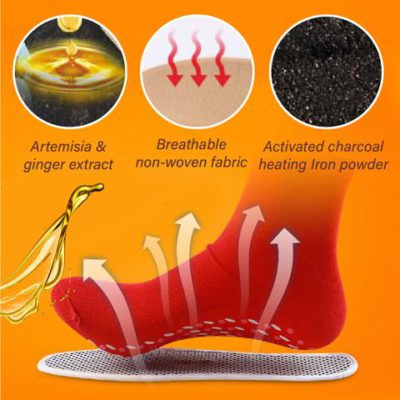 Anti Swelling Self-Heating Insoles