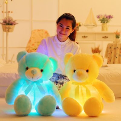 teddy bear with light up eyes