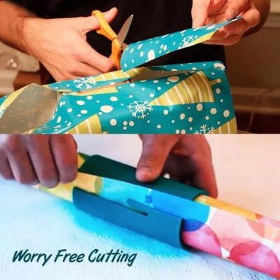 Sliding Wrapping Paper Cutter