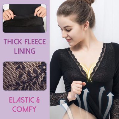 Lace Thermal Underwear