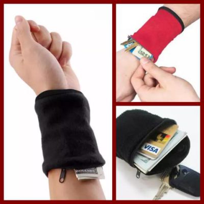 Secret Pouch Wristband