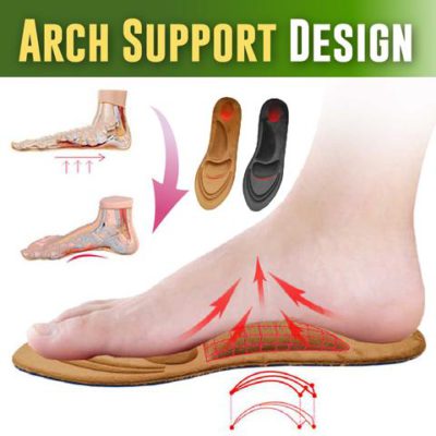 Velvet Warm Heel Supporting Insoles