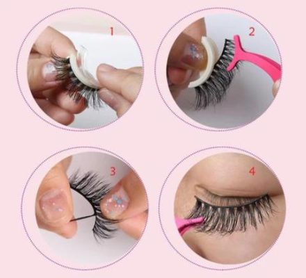 Reusable Self Adhesive Natural Curly Eyelashes