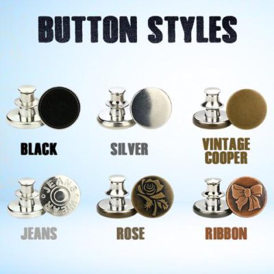 Sew-Free Waist Resizing Button