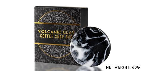 Volcanic Clay Coffee Sculpting Soap Bar