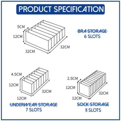 MeshGrid Underwear Storage Organizer