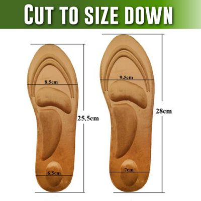 Velvet Warm Heel Supporting Insoles