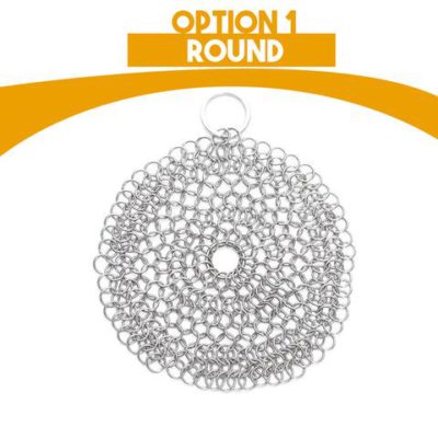 Stainless Steel Chainmail Scrubber