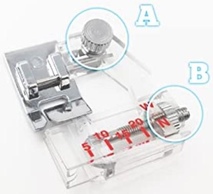 Adjustable Bias Binder Presser Foot