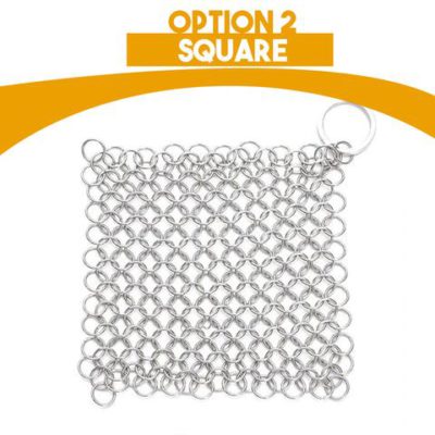 Stainless Steel Chainmail Scrubber