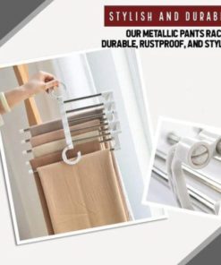 Space Saving Pants Rack