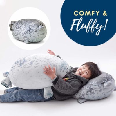 Velvety Mad Seal Cushion