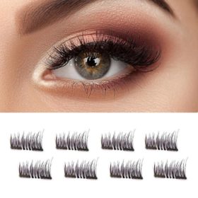 Reusable False Eyelashes (8 Pcs )