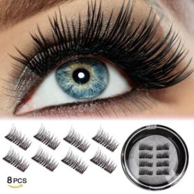 Reusable False Eyelashes (8 Pcs )