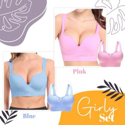 Seamless 3D Daily Comfort Shaping Bra