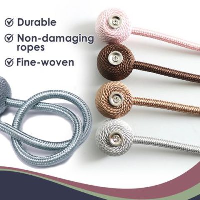 Magnetic Buckle Curtain Tieback