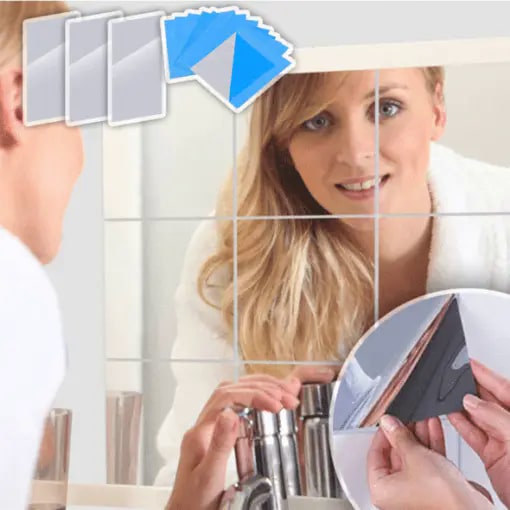Self-Adhesive Mirror Sheet - Online Low Prices - Molooco Shop