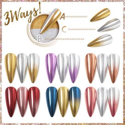 Ombre Mirror Chrome Nail Powder