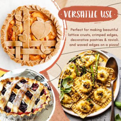 Dough Lattice Cutter,crust cutter,cutting ravioli,pie crust,baking pie top