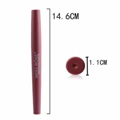 Lipslick Double-Ended Lipstick & Liner,lip liner,natural lip color,liner and lipstick,Matte lipstick