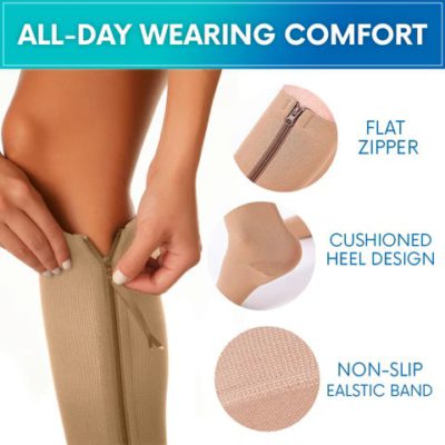 Circulation Boost Socks,compression stockings,blood clots,blood flow,thigh-high