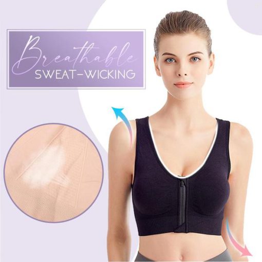 Front Closure Sports Bra - Image 4