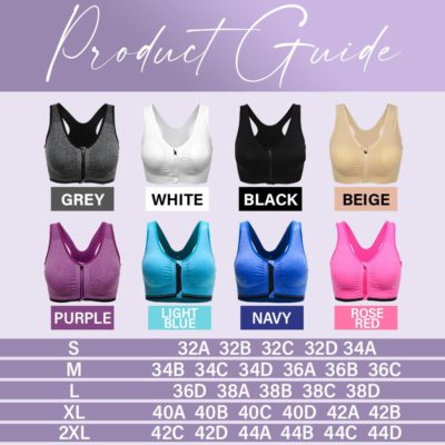 Front Closure Sports Bra,Popsy Front Closure Sports Bra,zip front sports bra,zip sports bra,zip up sports bra
