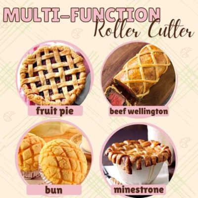 Rolling lattice pastry cutter – Kitchen caboodles