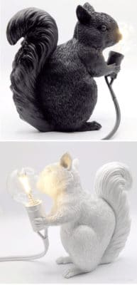 Squirrel Night Light,squirrel lamp,baby squirrel night light,squirrel light,squirrel solar light