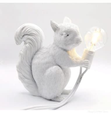 Squirrel Night Light,squirrel lamp,baby squirrel night light,squirrel light,squirrel solar light