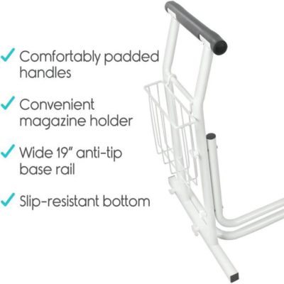 Stand Alone Toilet Rail,stand alone toilet safety rail,toilet rails freestanding,Toilet Rail,Stand Alone