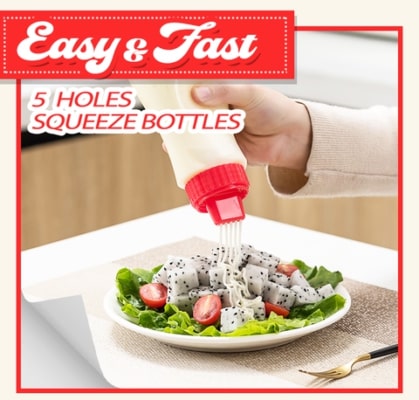 Sauces Squeeze Bottle,dressing bottle,squeeze bottle,The bottle