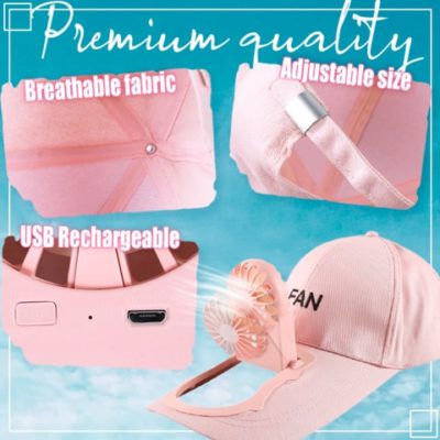 Summer Cool Fan Cap,Fan Cap,Summer Cool Cap,Summer Fan Cap