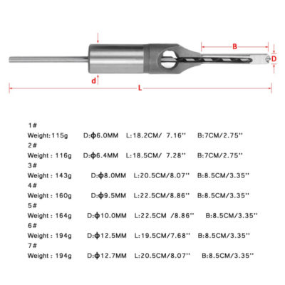 Mortising Drill Bit,Drill Bit,Square Hole,Square Hole Mortising Drill Bit