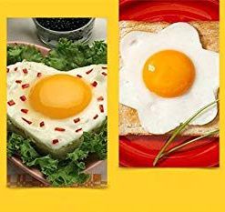 Cute Shaped Fried Egg Mold,Egg Mold,Fried Egg Mold,Shaped Fried Egg