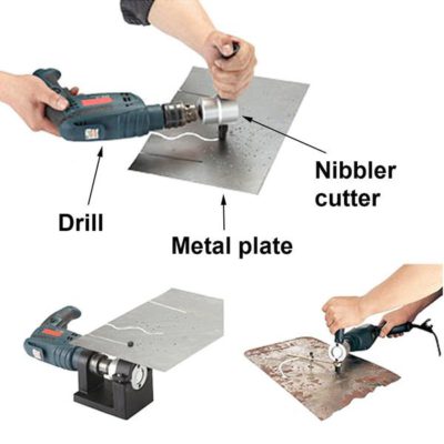 Metal Cutter,Double Head Sheet Nibbler Metal Cutter,Sheet Nibbler,Double Head,Double Head Sheet Nibbler