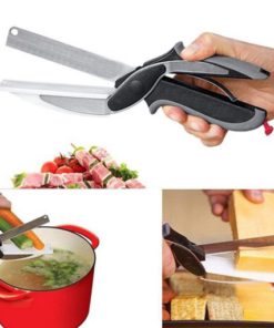 Clever Cutter,Stainless Steel Blade,2 in 1 Food Chopper,Food Chopper,Clever Cutter 2 in 1