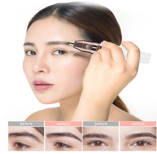 Eyebrow Trimmer,Painless Eyebrow,Painless Eyebrow Trimmer